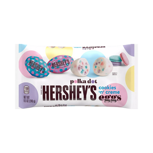 Hershey's Cookies & Creme Polka-Dot Eggs 8.5oz Bag - Sweets and Geeks