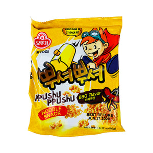 OTTOGI Ppushu Ppushu Ramen Snack Korean BBQ - Sweets and Geeks