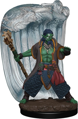 Dungeons & Dragons Fantasy Miniatures: Icons of the Realms Premium Figures W6 Water Genasi Druid Male (May 2021 Preorder) - Sweets and Geeks