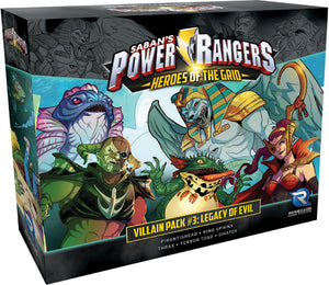 Power Rangers - Heroes of the Grid: Villain Pack #3 - Legacy of Evil Expansion (Preorder) - Sweets and Geeks