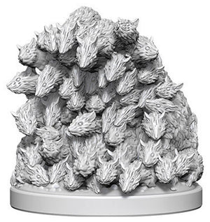 WizKids Deep Cuts Unpainted Miniatures: W4 Swarm of Rats - Sweets and Geeks