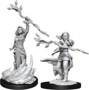 Dungeons & Dragons Nolzur's Marvelous Unpainted Miniatures: W14 Human Druid Female (April 2021 Preorder) - Sweets and Geeks