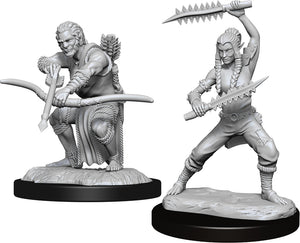 Dungeons & Dragons Nolzur's Marvelous Unpainted Miniatures: W14 Shifter Wildhunt Ranger Male (April 2021 Preorder) - Sweets and Geeks