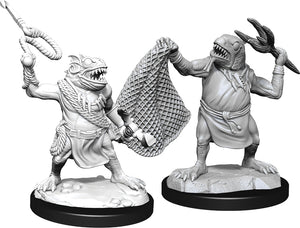 Dungeons & Dragons Nolzur's Marvelous Unpainted Miniatures: W14 Kuo-Toa & Kuo-Toa Whip (April 2021 Preorder) - Sweets and Geeks