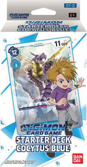 Digimon TCG: Starter Deck Display - Cocytus Blue (Preorder) - Sweets and Geeks