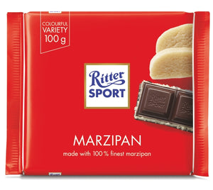 Ritter Sport Dark Chocolate with Marzipan Filling 3.5 oz. - Sweets and Geeks