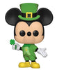 Funko Pop! Disney: Mickey Mouse (St. Patrick's Day) #1030 - Sweets and Geeks