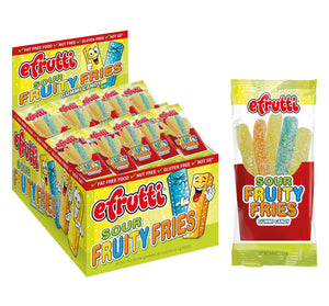 Efrutti Gummi Sour Fruity Fries - Sweets and Geeks
