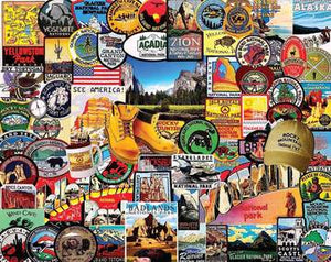 National Park Badges - Sweets and Geeks