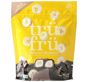 TRU FRU DRIED FRUIT IN DARK CHOCOLATE BANANA - Sweets and Geeks