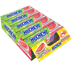 HI-CHEW STICK CHEWY FRUIT CANDY - WATERMELON - 1.76 oz - Sweets and Geeks