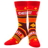 Cheez It Crackers - Cool Socks Men's Crew Folded - Sweets and Geeks