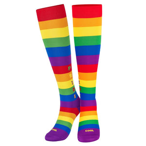 Medium - Pride Compression Socks - Sweets and Geeks