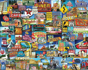 Roadside America - 1000 Piece Jigsaw Puzzle - Sweets and Geeks