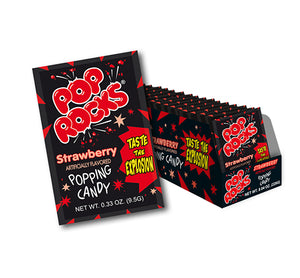 POP ROCKS - STRAWBERRY 8.04 oz - Sweets and Geeks