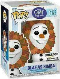 Funko Pop Disney: Olaf's Presents - Olaf As Simba (Amazon Exclusive) #1179 - Sweets and Geeks