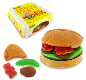 RAINDROPS GUMMY HAMBURGER IN DISPLAY SMALL - Sweets and Geeks