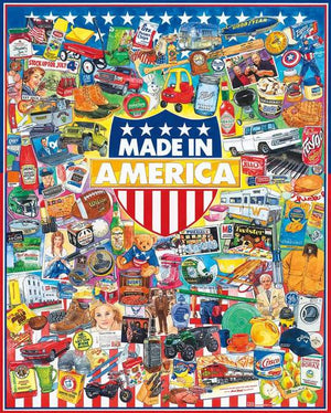 Made In America (1183pz) - 1000 Piece Jigsaw Puzzle - Sweets and Geeks