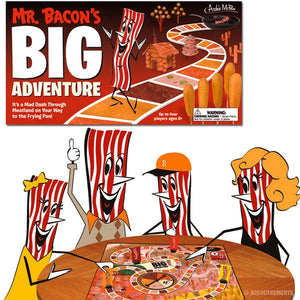 MR. BACON'S BIG ADVENTURE BOARD GAME - Sweets and Geeks