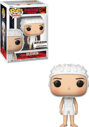 Funko Pop! Television: Stranger Things - Eleven (Tank | with Cap | Season 4) (Amazon Exclusive) #1248 - Sweets and Geeks