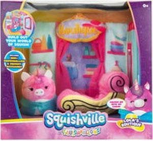 Squishville by Squishmallows 2-Inch Mini-Plush Medium Soft Scene - Sweets and Geeks