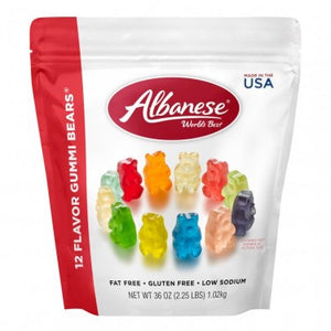 12 Flavor Gummi Bears® 36oz Family Share Bags - Sweets and Geeks