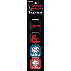 Dungeons and Dragons Bookmark Set - Sweets and Geeks