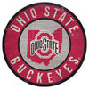 Ohio State Buckeyes 12" Circle with State Sign - Sweets and Geeks