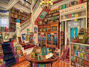 Readers Paradise - 1000 Piece Jigsaw Puzzle - Sweets and Geeks