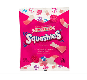 Smarties Squashies Foam Gummi Candy- 5-oz. Bag - Sweets and Geeks