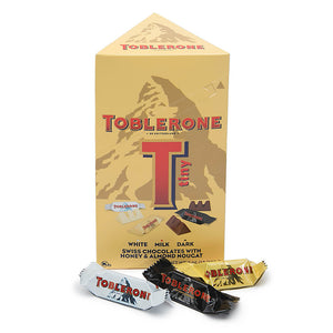 Toblerone Giant Box W/ Tiny Assorted Bars 7.05oz - Sweets and Geeks