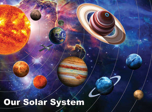 Solar System (1310pz) - 300 Piece Jigsaw Puzzle - Sweets and Geeks