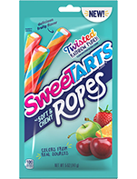 Sweetarts Ropes Twisted Rainbow Punch 5oz bag - Sweets and Geeks
