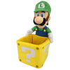 Little Buddy Luigi Holding Coin Block 9" Plush - Sweets and Geeks