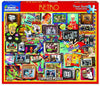 Retro 550 Piece Jigsaw Puzzle - Sweets and Geeks