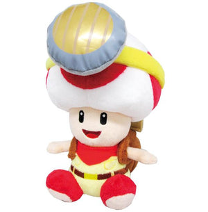 Little Buddy Super Mario Series Captain Toad Sitting Plush, 6.5" - Sweets and Geeks