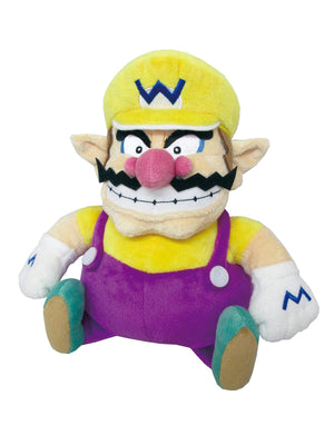Little Buddy Super Mario All Star Collection Wario Plush, 10" - Sweets and Geeks