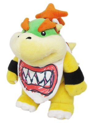 Little Buddy Super Mario All Star Collection Bowser Jr. Plush, 8" - Sweets and Geeks