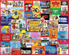 Saturday Morning Cartoons (1481pz) - 1000 Piece Jigsaw Puzzles - Sweets and Geeks