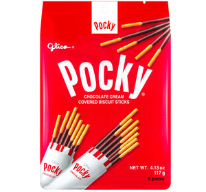 Glico Pocky: Family Pack (Chocolate) 4.13 OZ - Sweets and Geeks