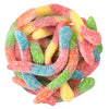 Clever Candy Sour Neon Worms 5LB - Sweets and Geeks