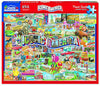 Iconic America 1000 Piece Jigsaw Puzzle - Sweets and Geeks