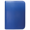 Vivid 4-Pocket Zippered PRO-Binder - Blue - Sweets and Geeks