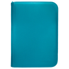 Vivid 4-Pocket Zippered PRO-Binder - Teal - Sweets and Geeks