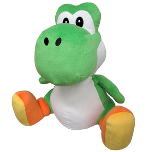 Little Buddy Super Mario All Star Collection Large Yoshi Plush, 18" - Sweets and Geeks