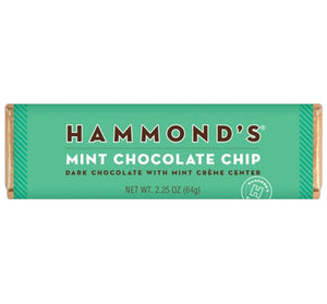 HAMMONDS BAR MINT CHOCOLATE CHIP - DARK - Sweets and Geeks