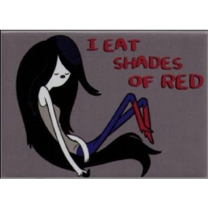 Adventure Time - I Eat Shades of Red Magnet - Sweets and Geeks