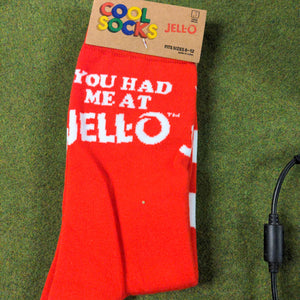 You Had Me At "Jell-O" Crew Socks - Sweets and Geeks