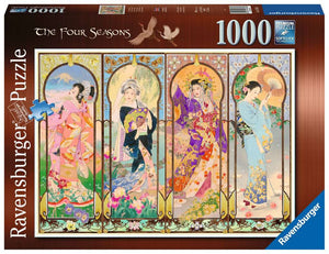 The Four Seasons Puzzle - 1000 Pieces - Sweets and Geeks