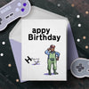 Goose Game Happy Birthday Greeting Card - Sweets and Geeks
